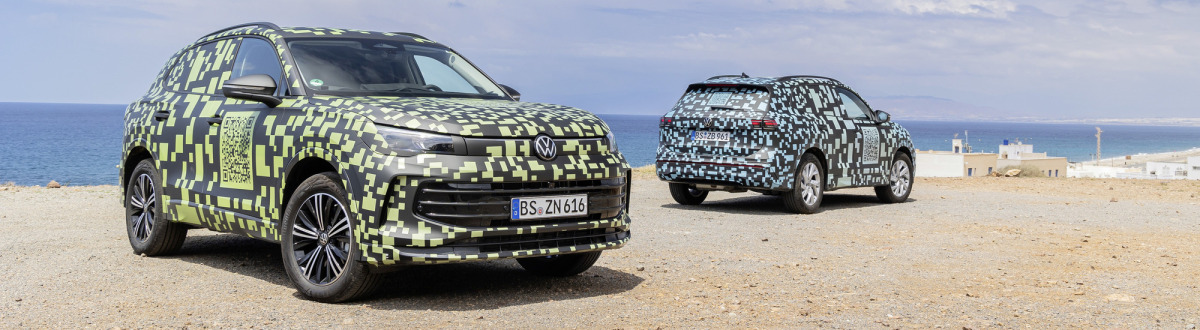 Eerste beelden van de nieuwe VW Tiguan