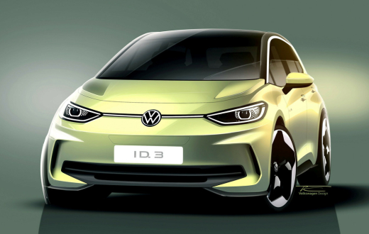 Voorproefje van de vernieuwde Volkswagen ID.3